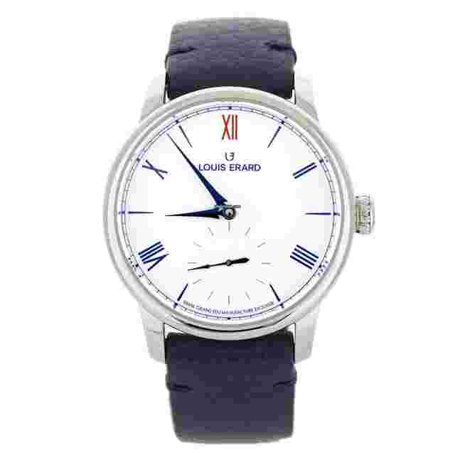 Louis Erard Excellence
                           
                                 Email Grand Feu II Stainless Steel White Dial 39mm 34238AA54.BVA95 Full Set