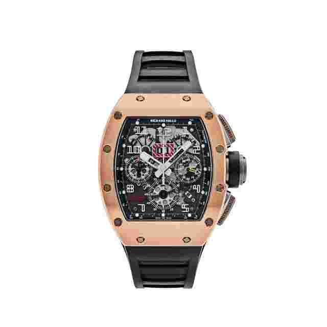 Richard Mille RM 011
                           
                                 Flyback Chronograph Felipe Massa 18K Rose Gold Men's Watch