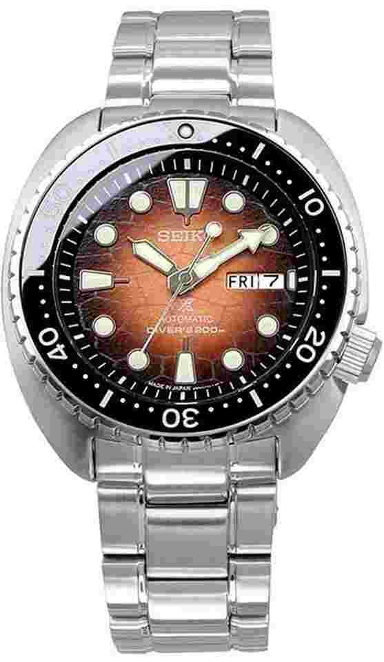 Seiko Prospex
                           
                                 SRPH55J Prospex Brown King Turtle Shell U.S. Special Edition Oceanic Society