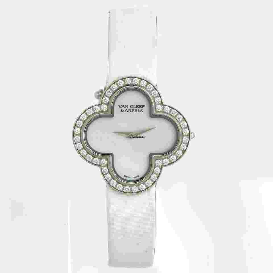 Van Cleef & Arpels Alhambra
                           
                                 Medium White gold Ladies Watch VCARF52700