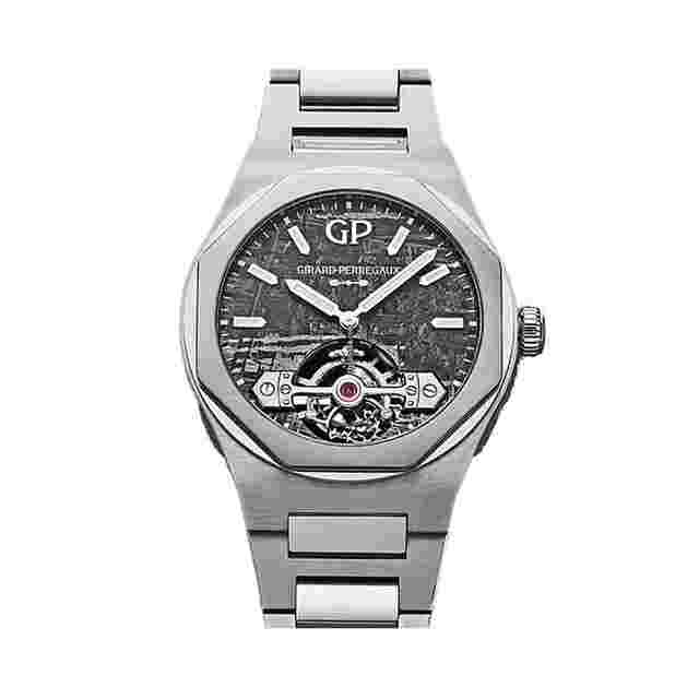 Girard Perregaux Laureato
                           
                                 Tourbillon Meteorite Stainless steel Men's Watch