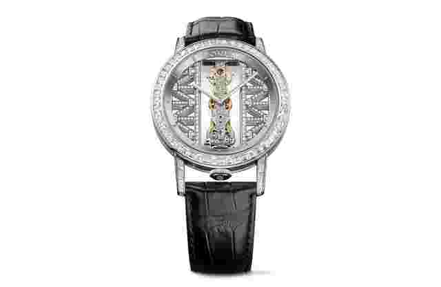Corum Golden Bridge
                           
                                 UNWORN Golden Bridge 43 White Gold Baguette Ref# B113/03253 box & papers