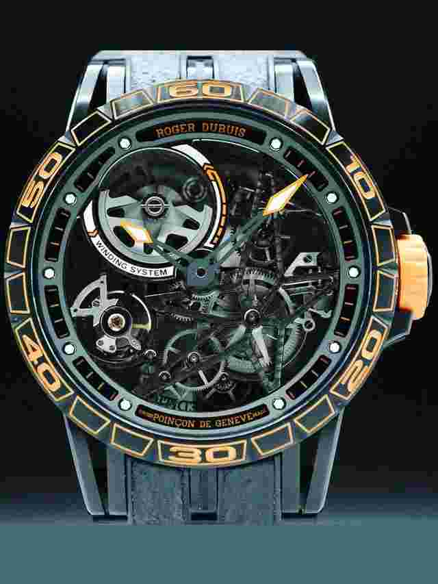 Roger Dubuis Excalibur
                           
                                 DBEX0704 Excalibur Spider Pirelli Edition Titanium 45mm