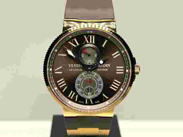 Ulysse Nardin Marine Chronometer 43mm
                           
                                 Maxi Marine Chronometer 18KT RG Unique Piece 266-67