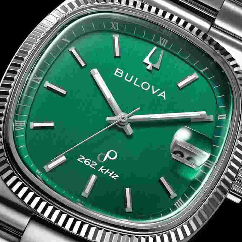 Bulova Precisionist men's watch Bulova Precisionist Super Seville 96B439 262Hz 37,5mm Anti-reflective sapphire