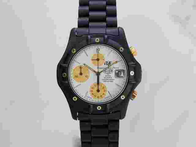 Heuer
                           
                                 253.006-1 Chronograph - Abercrombie & fitch Double signed dial