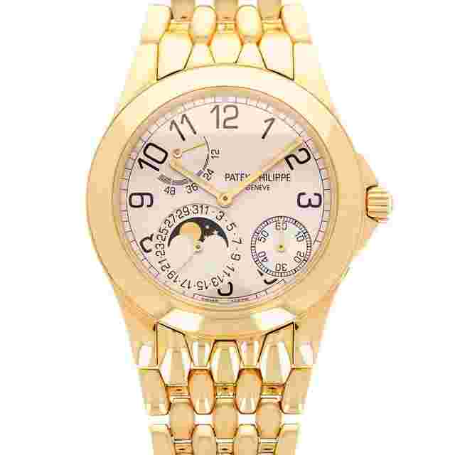 Patek Philippe Neptune
                           
                                 Yellow Gold Neptune Moonphase Power Reserve Ref. 5085