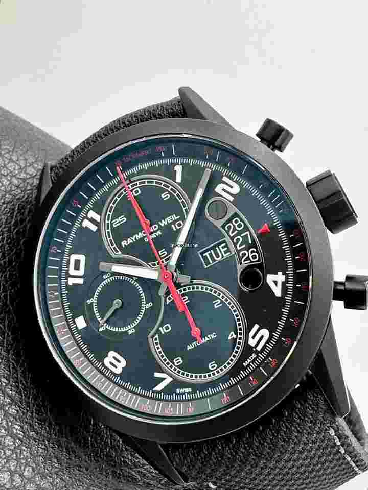 Raymond Weil Freelancer
                           
                                 l Freelancer Urban Black Chronograph 42mm Swiss Automatic As-New