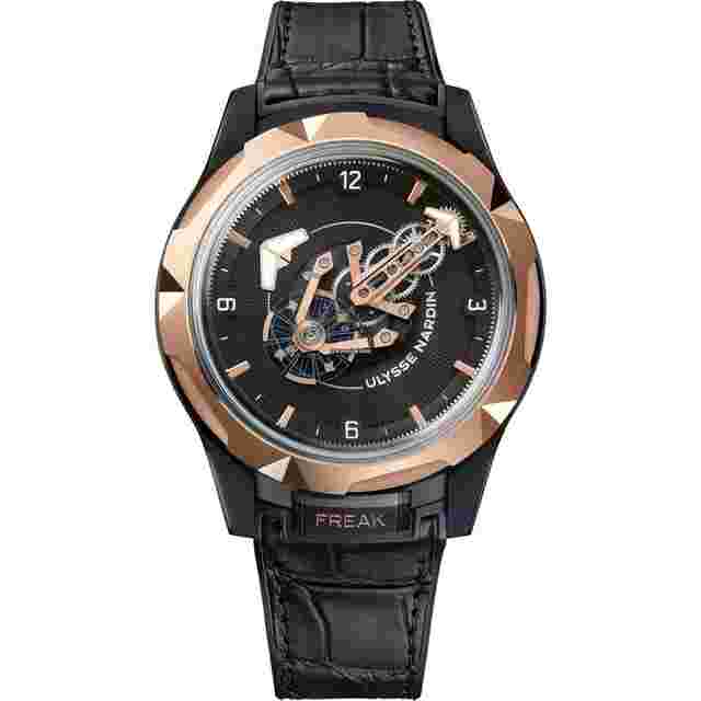 Ulysse Nardin Freak
                           
                                 2024 NEW Freak One Black Dial Black Alligator Strap 44mm 2405-500-2A/3C
