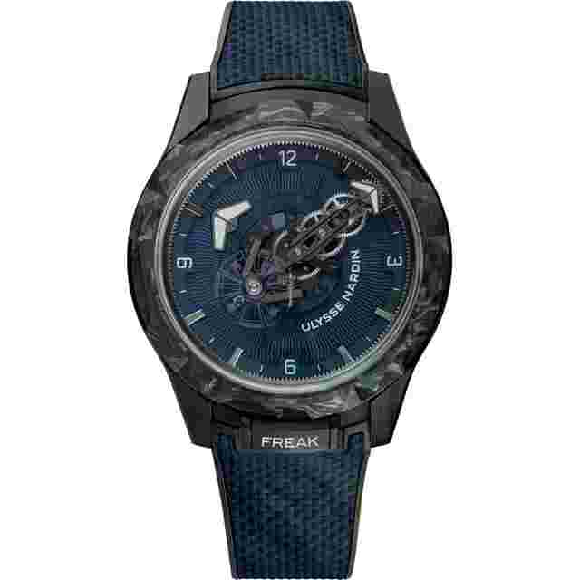 Ulysse Nardin Freak
                           
                                 2024 NEW Freak One Navy Blue Dial Blue Rubber Strap 44mm 2403-500-3A/3B