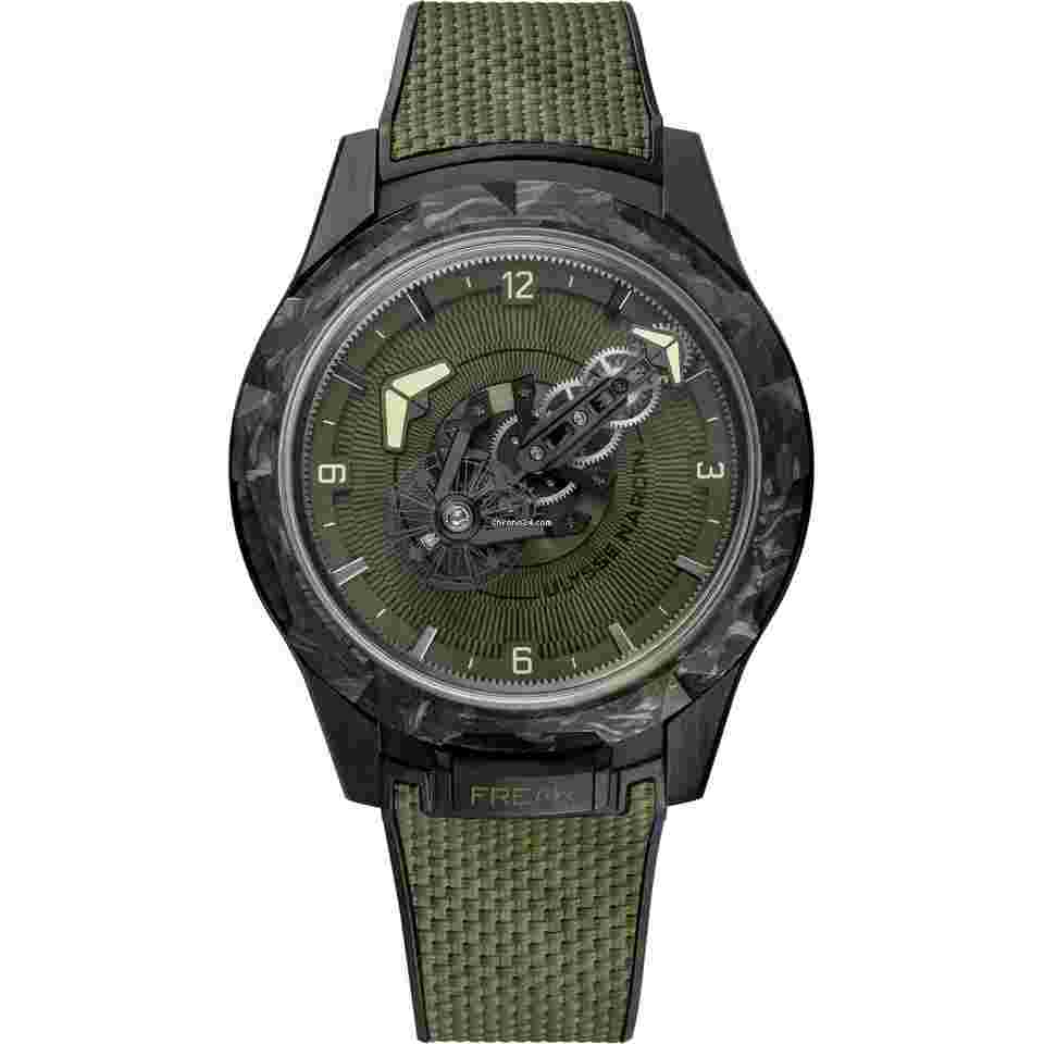 Ulysse Nardin Freak
                           
                                 2024 NEW Freak One OPS Green Dial Green Rubber Strap 44mm 2403-500-8A/3A