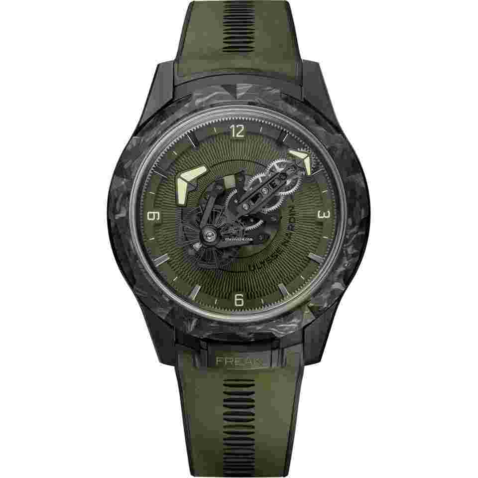 Ulysse Nardin Freak
                           
                                 2024 NEW Freak One OPS Green Dial Green Rubber Strap 44mm 2403-500-8A/3B