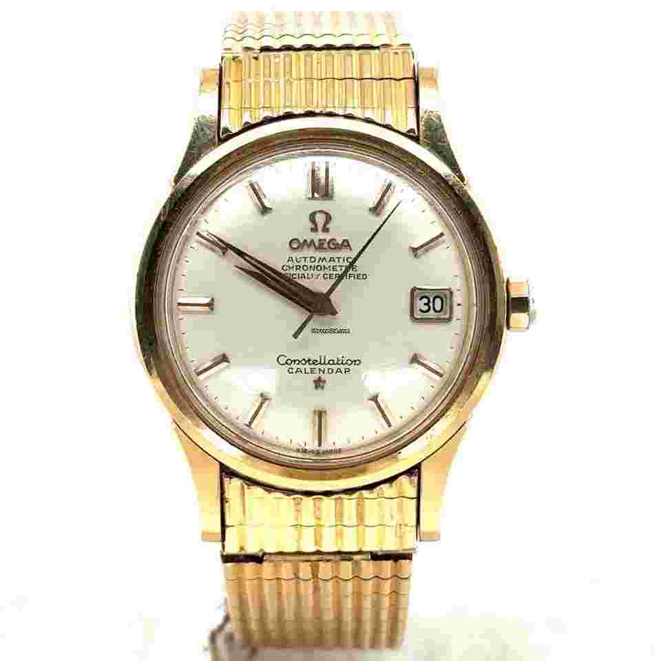 Omega Constellation
Vintage Automatic 35mm 18k Yellow Gold Men's Watch 2943