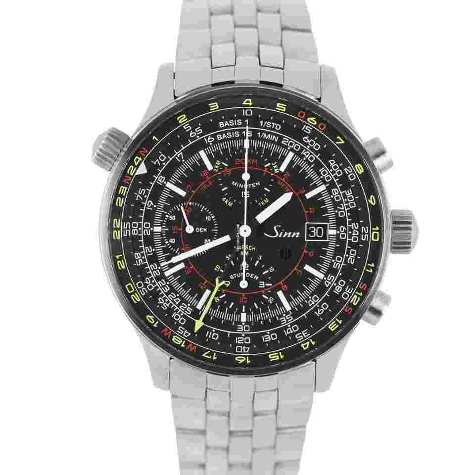 Sinn 900
                           
                                 Chrono Military Model 900 GMT Stainless Steel Black 44mm 900.0178 Watch