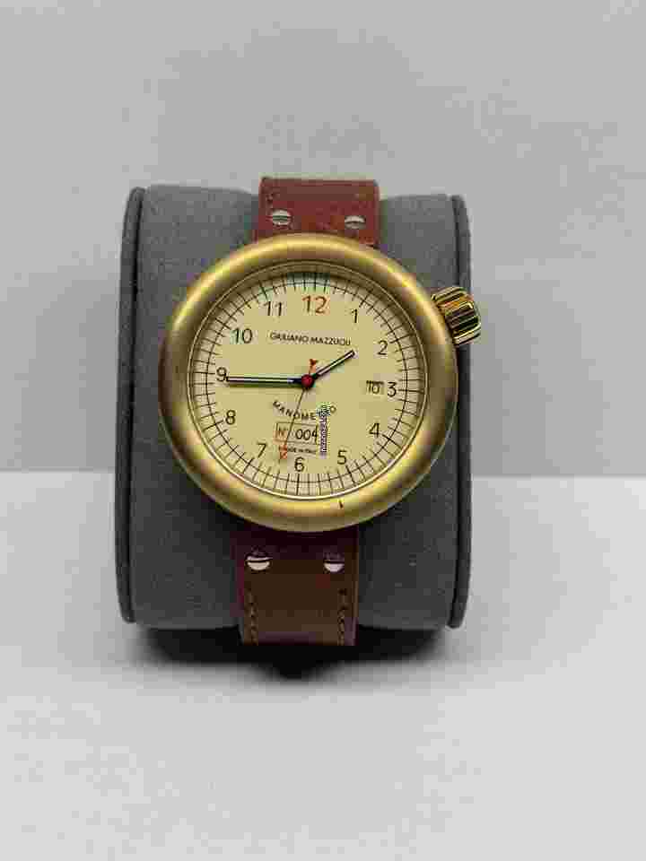 Giuliano Mazzuoli Manometro
                           
                                 Bronze 45mm Bronze Dial