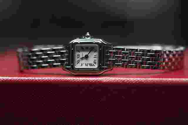 Cartier Panthère
                           
                                 2025 NEW Panthere Stainless Steel Mini White Bracelet WSPN0012