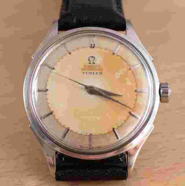 Omega Classic
                           
                                 Vintage 1953 jumbo size automatic original patina Turler dial
