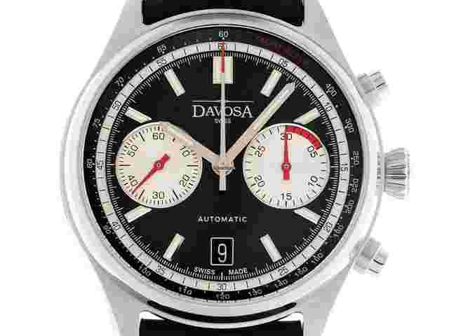 Davosa Newton Pilot Rally Chronograph limitiert Ref.161.536.55 Full Set Neu Newton Pilot Rally Chronograph