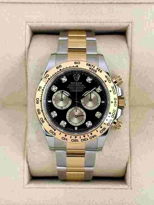 Rolex Daytona
                           
                                 NEW 2025 Daytona 40mm 126503 Two-Tone Black Diamond Dial