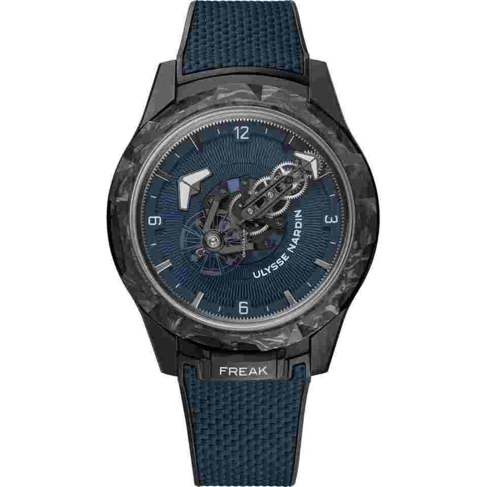 Ulysse Nardin Freak
                           
                                 ONE Navy Blue Carbon NEW UNWORN 2403-500-3A/3A