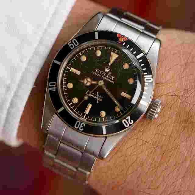 Rolex Submariner
                           
                                 Big Crown Submariner Reference 6538