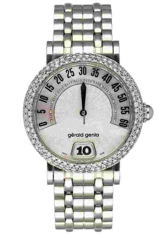 Gérald Genta
                           
                                 Retro Classic G.3624 Diamonds Steel Ladies Watch Box Papers