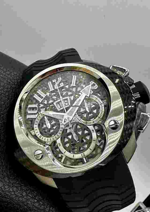 Franc Vila
                           
                                 COBRA CHRONO GRAND DATE 57MM X 45MM CARBON TITANIUM EVOS 8 FV-8E