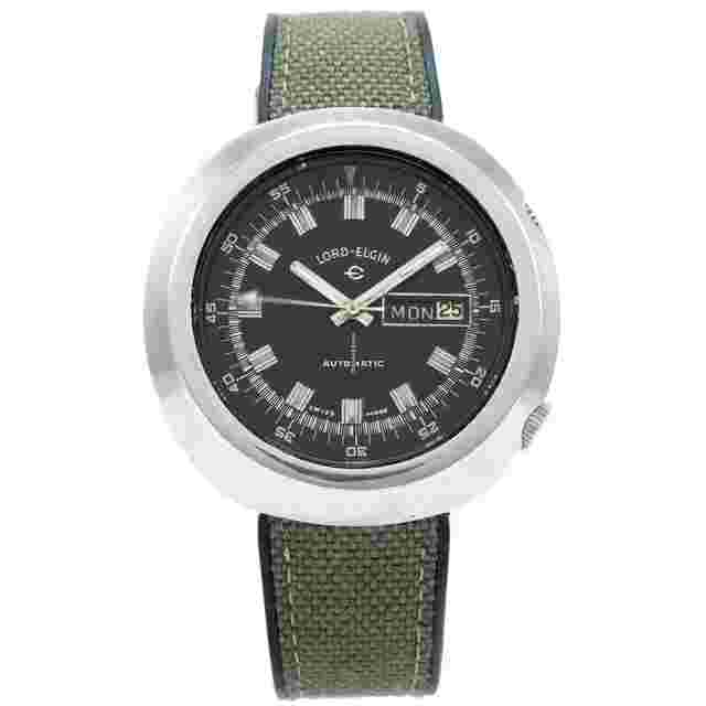 Elgin
                           
                                 Automatic Day Date Compressor Vintage - Inventory 6417