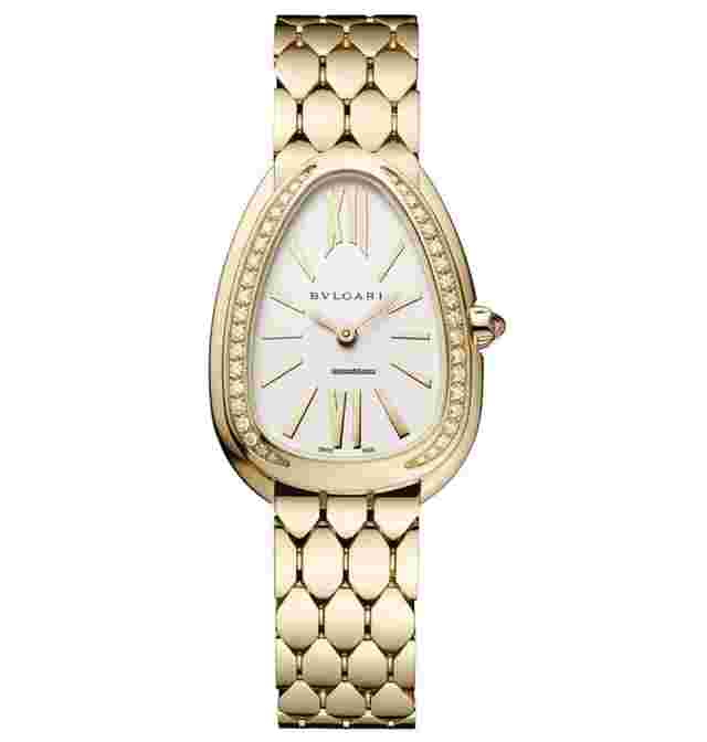 Bulgari Serpenti
                           
                                 Seduttori 33mm 18K Yello Gold Bezel Diamond Set 103147