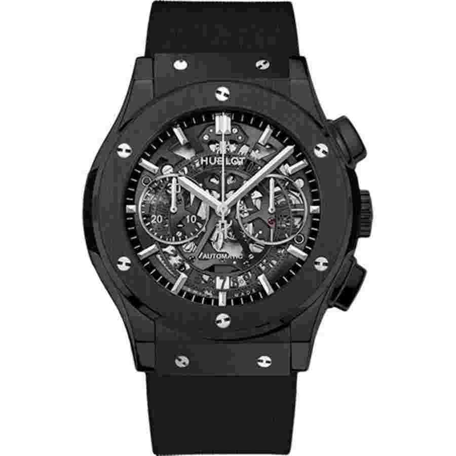 Hublot Classic Fusion Aerofusion
Chronograph 525.CM.0170.RX Automatic Black Magic Skeleton Dial Men’s Watch 2024