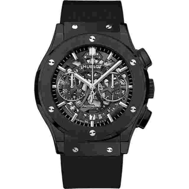 Hublot Classic Fusion Aerofusion
                           
                                 Chronograph 525.CM.0170.RX Automatic Black Magic Skeleton Dial Men’s Watch 2024