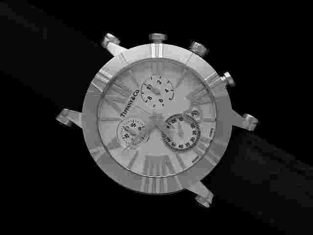 Tiffany Atlas
                           
                                 37mm Unisex Chronograph Watch - Stainless Steel & Ceramic