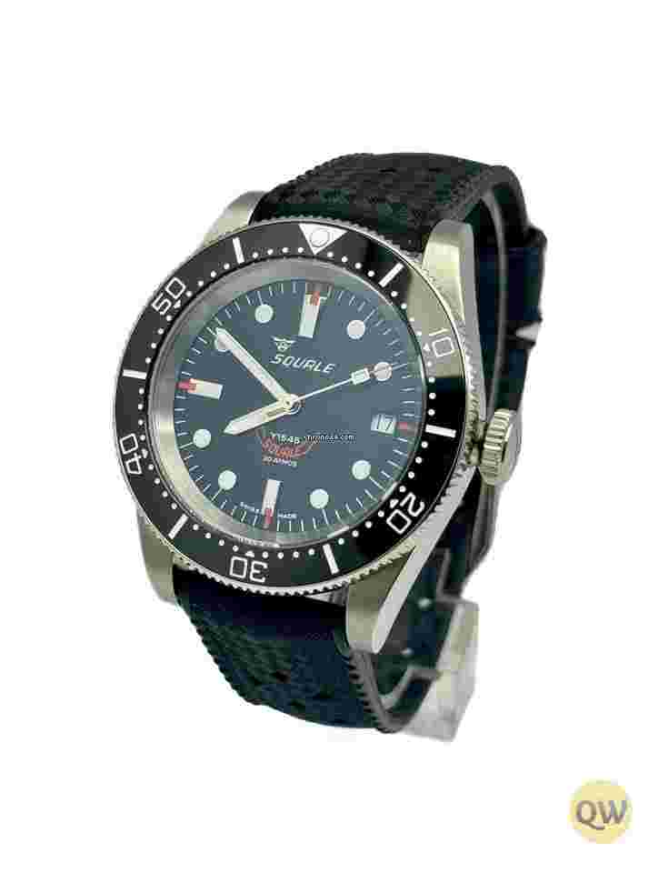 Squale
                           
                                 1545 Black Rubber (UNWORN)