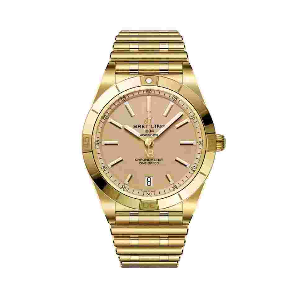 Breitling Chronomat 36
                           
                                 Automatic 36mm Victoria Beckham Yellow Gold Limited Edition NEW UNWORN