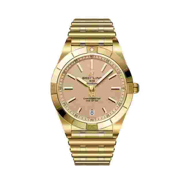 Breitling Chronomat 36
                           
                                 Automatic 36mm Victoria Beckham Yellow Gold Limited Edition NEW UNWORN