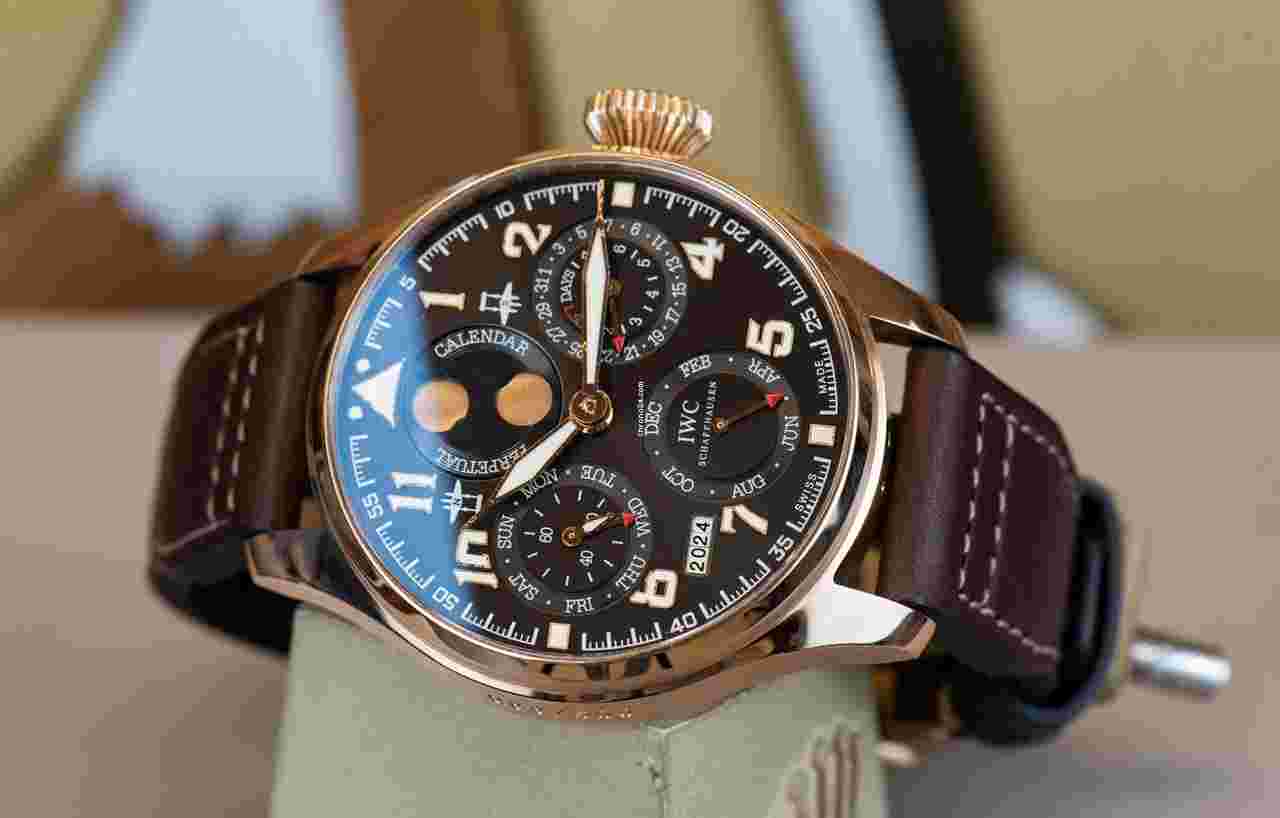 IWC Big Pilot
                           
                                 Saint Exupery Perpetual 46mm rosegold