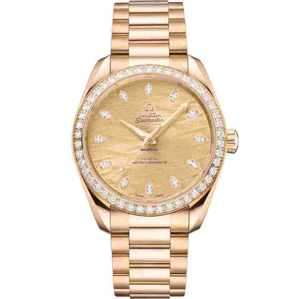 Omega Seamaster Aqua Terra
2025 New Seamaster Aqua Terra 150M Yellow Dial Moonshine gold 38 mm