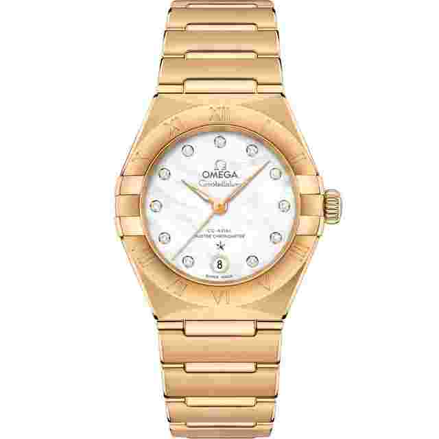 Omega Constellation
                           
                                 2025 New Constellation White Mother-Of-Pearl Dial 18k Yellow Gold 29 mm
