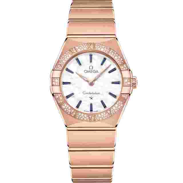 Omega Constellation
                           
                                 2025 New Constellation White Dial Sedna gold 28 mm