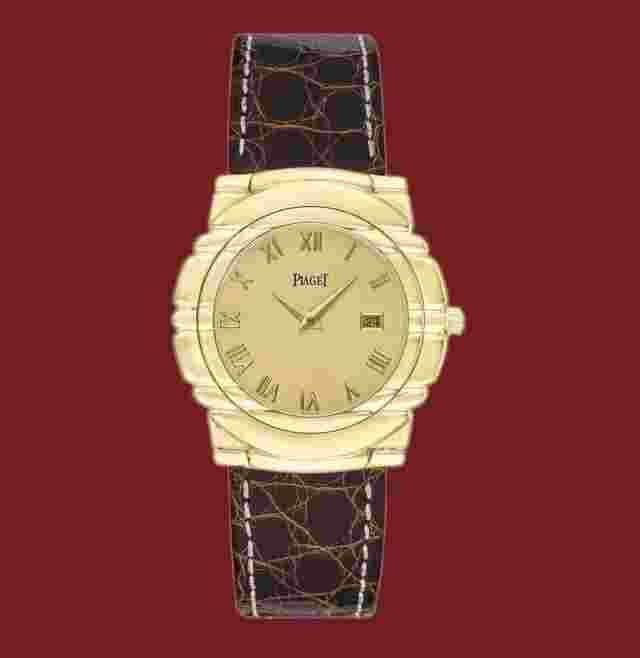 Piaget Tanagra
                           
                                 Men's Vintage 1990s Piaget Tanagra 18K Yellow Gold watch w/date Ref.17141 M411D