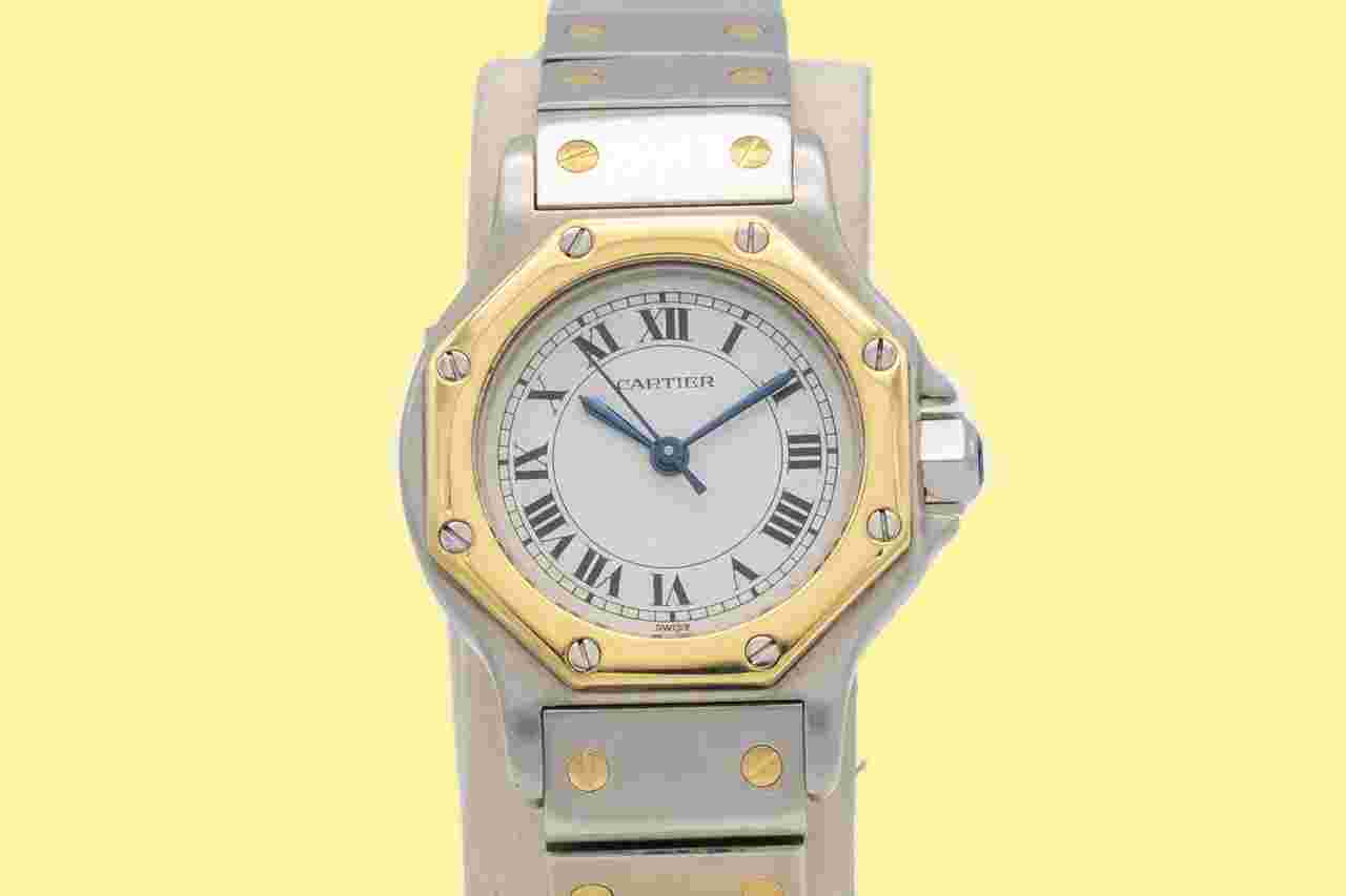 Cartier Santos
Octagon Lady Two Tone 18k Gold 0907 Automatic 25mm