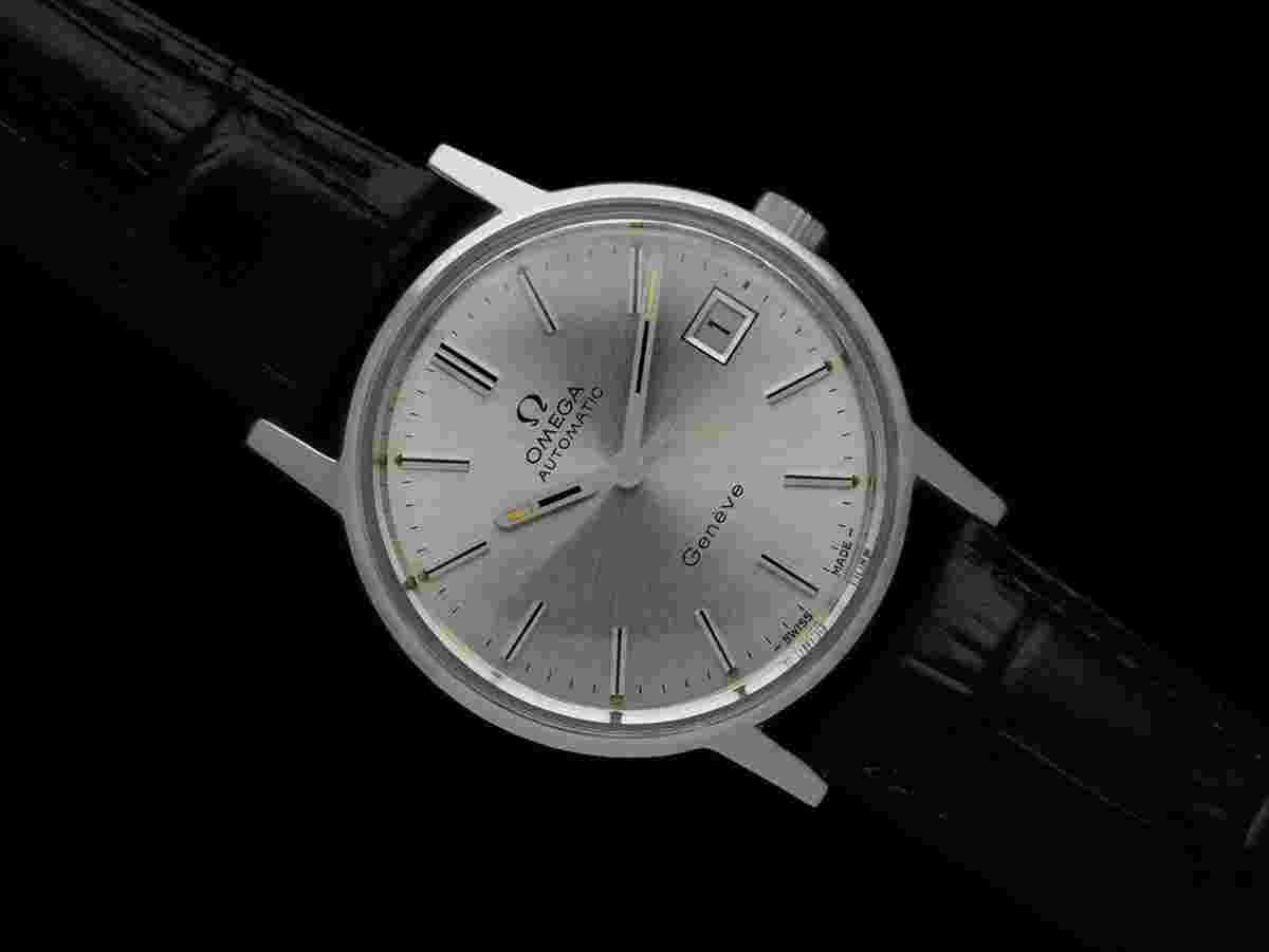 Omega Genève
                           
                                 1973 Geneve Vintage Mens Automatic Watch - Stainless Steel