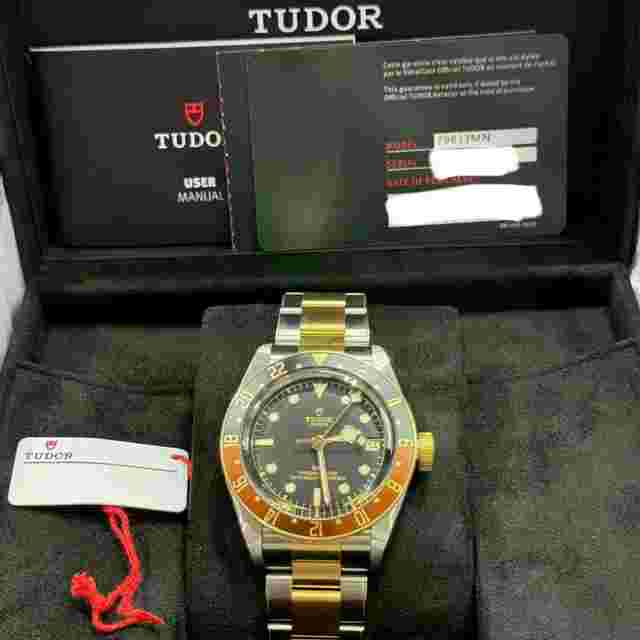 Tudor Black Bay GMT
                           
                                 79833MN Black Bay GMT 41mm Gold&Steel Black Dial