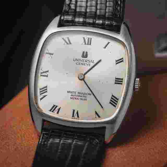 Universal Genève White Shadow
                           
                                 Automatic Ultra-Slim / Ref. 866105 / Cal. 2-66 Microtor