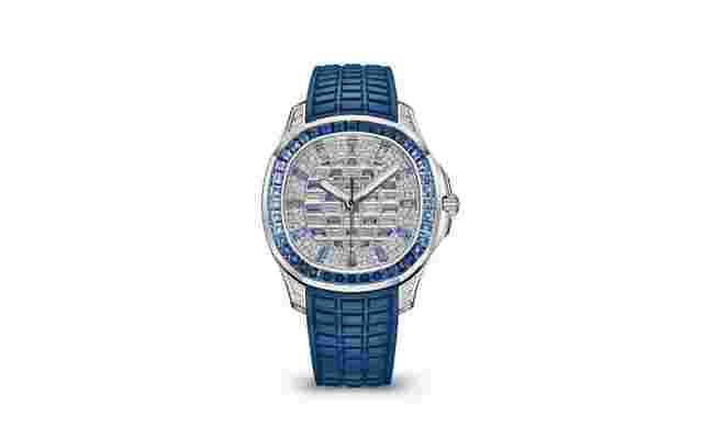 Patek Philippe Aquanaut
                           
                                 5268/416g | 2024 Aquanaut Blue Sapphire | White Gold with Saphire