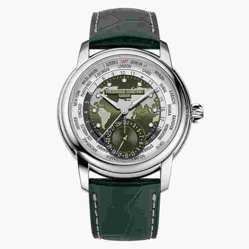 Frederique Constant Manufacture Worldtimer
                           
                                 Limited Edition Green Dial