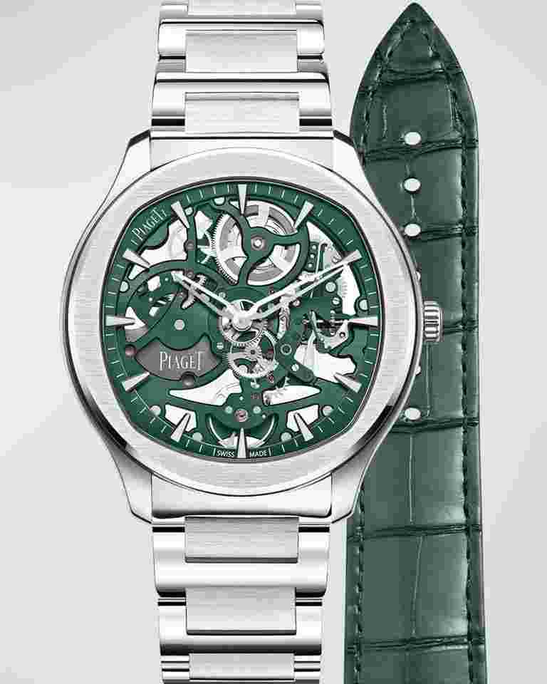Piaget Polo
                           
                                 Skeleton Watch Green G0A47008
