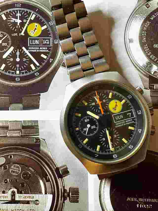 Lemania Chrono Military