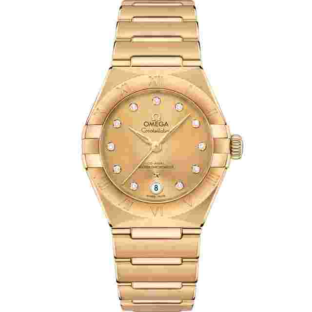 Omega Constellation
                           
                                 2025 New Constellation Yellow Dial 18k Yellow Gold 29 mm