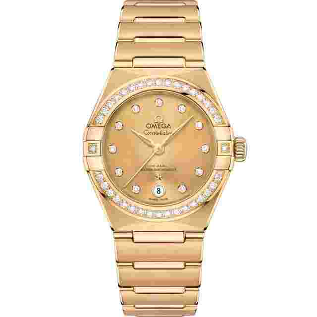 Omega Constellation
                           
                                 2025 New Constellation Yellow Dial 18k Yellow Gold 29 mm
